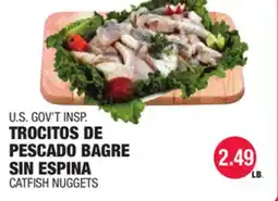 Carnicerias Jimenez U.S. GOV'T INSP. TROCITOS DE PESCADO BAGRE SIN ESPINA offer