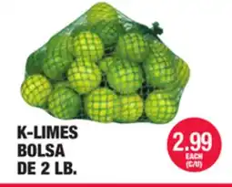 Carnicerias Jimenez K-LIMES BOLSA DE 2 LB offer