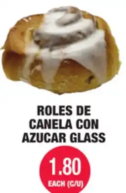 Carnicerias Jimenez ROLES DE CANELA CON AZUCAR GLASS offer