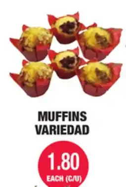 Carnicerias Jimenez MUFFINS VARIEDAD offer