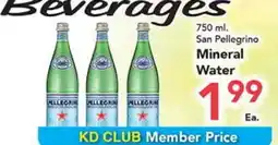 Eurofresh Market San Pellegrino Mineral Water offer