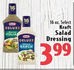 Eurofresh Market 16 oz. Select Kraft Salad Dressing offer