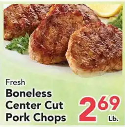 Eurofresh Market Fresh Boneless Center Cut Pork Chops offer