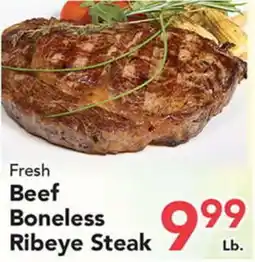 Eurofresh Market Fresh Beef Boneless Ribeye Steak offer