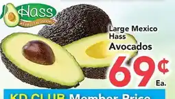 Eurofresh Market Large Mexico Hass Avocados offer