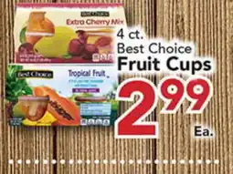Eurofresh Market 4 ct. Best Choice Fruit Cups offer