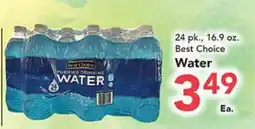 Eurofresh Market 24 pk., 16.9 oz. Best Choice Water offer