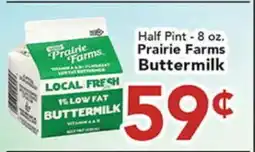Eurofresh Market Half Pint - 8 oz. Prairie Farms Buttermilk offer