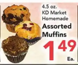 Eurofresh Market KD Market Homemade Assorted Muffins offer
