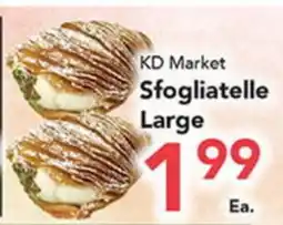 Eurofresh Market KD Market Sfogliatelle Large offer
