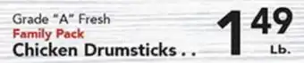 Eurofresh Market Grade A Fresh Family Pack Chicken Drumsticks offer