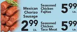 Eurofresh Market Mexican Chorizo Sausage offer