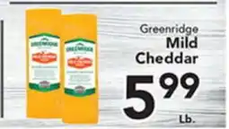 Eurofresh Market Greenridge Mild Cheddar offer
