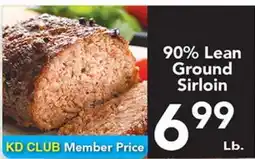 Eurofresh Market 90% Lean Ground Sirloin offer