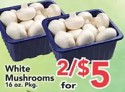 Eurofresh Market White Mushrooms offer