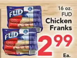 Eurofresh Market 16 oz. FUD Chicken Franks offer