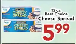 Eurofresh Market 32 oz. Best Choice Cheese Spread offer