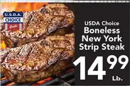 Eurofresh Market USDA Choice Boneless New York Strip Steak offer