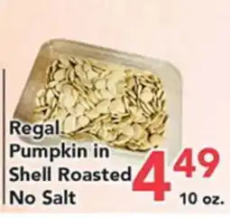 Eurofresh Market Regal Pumpkin in Shell Roasted No Salt offer