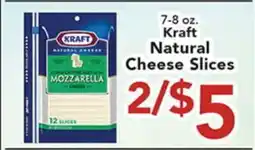Eurofresh Market Kraft Natural Cheese Slices offer