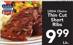 Eurofresh Market USDA Choice Thin Cut Short Ribs offer