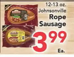 Eurofresh Market Johnsonville Rope Sausage offer