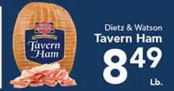 Eurofresh Market Dietz & Watson Tavern Ham offer