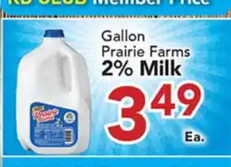 Eurofresh Market Gallon Prairie Farms 2% Milk offer