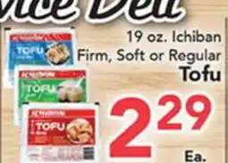 Eurofresh Market 19 oz. Ichiban Firm, Soft or Regular Tofu offer