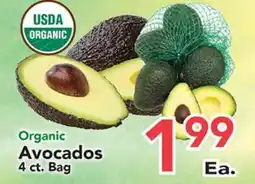 Eurofresh Market Organic Avocados offer