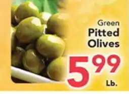 Eurofresh Market Green Pitted Olives offer