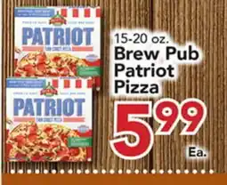 Eurofresh Market 15-20 oz. Brew Pub Patriot Pizza offer