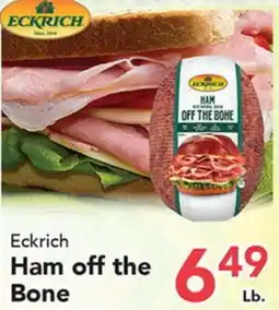 Eurofresh Market Eckrich Ham off the Bone offer