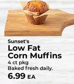 Sunset Foods Sunset's Low Fat Corn Muffins offer
