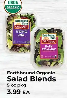 Sunset Foods Earthbound Organic Salad Blends offer