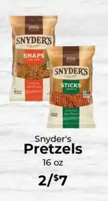 Sunset Foods Snyder's Pretzels offer