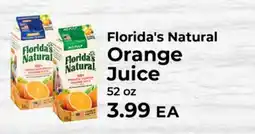 Sunset Foods Florida's Natural Orange Juice offer