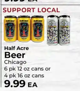 Sunset Foods Half Acre Beer offer