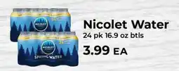 Sunset Foods Nicolet Water offer