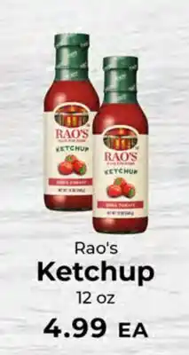 Sunset Foods Rao's Ketchup offer