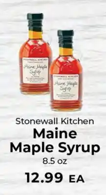Sunset Foods Stonewall Kitchen Maine Maple Syrup offer