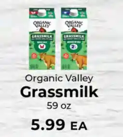 Sunset Foods Organic Valley Grassmilk offer