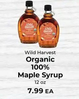 Sunset Foods Wild Harvest Organic 100% Maple Syrup offer