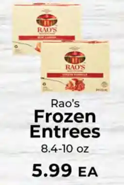 Sunset Foods Rao's Frozen Entrees offer