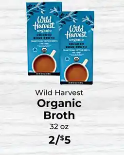 Sunset Foods Wild Harvest Organic Broth offer
