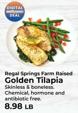 Sunset Foods Regal Springs Farm Raised Golden Tilapia offer