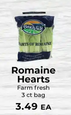 Sunset Foods Romaine Hearts offer