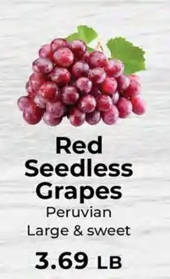 Sunset Foods Red Seedless Grapes offer