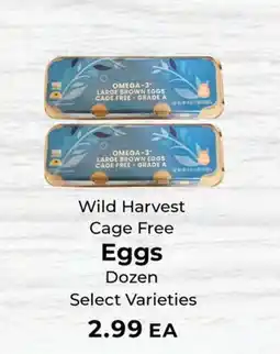 Sunset Foods Wild Harvest Cage Free Eggs offer