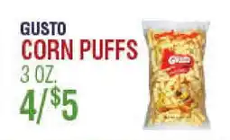 Circus Fruits GUSTO CORN PUFFS offer